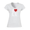 Softstyle™ women's v-neck t-shirt Thumbnail
